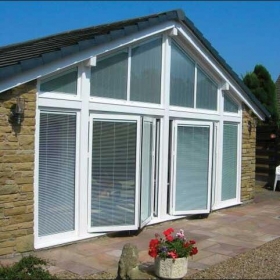 Finestre in UPVC con persiane integrate