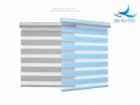 Best Fornitura di fabbrica di tende a doppio strato zebrate, tende decorative a caldo Supplier